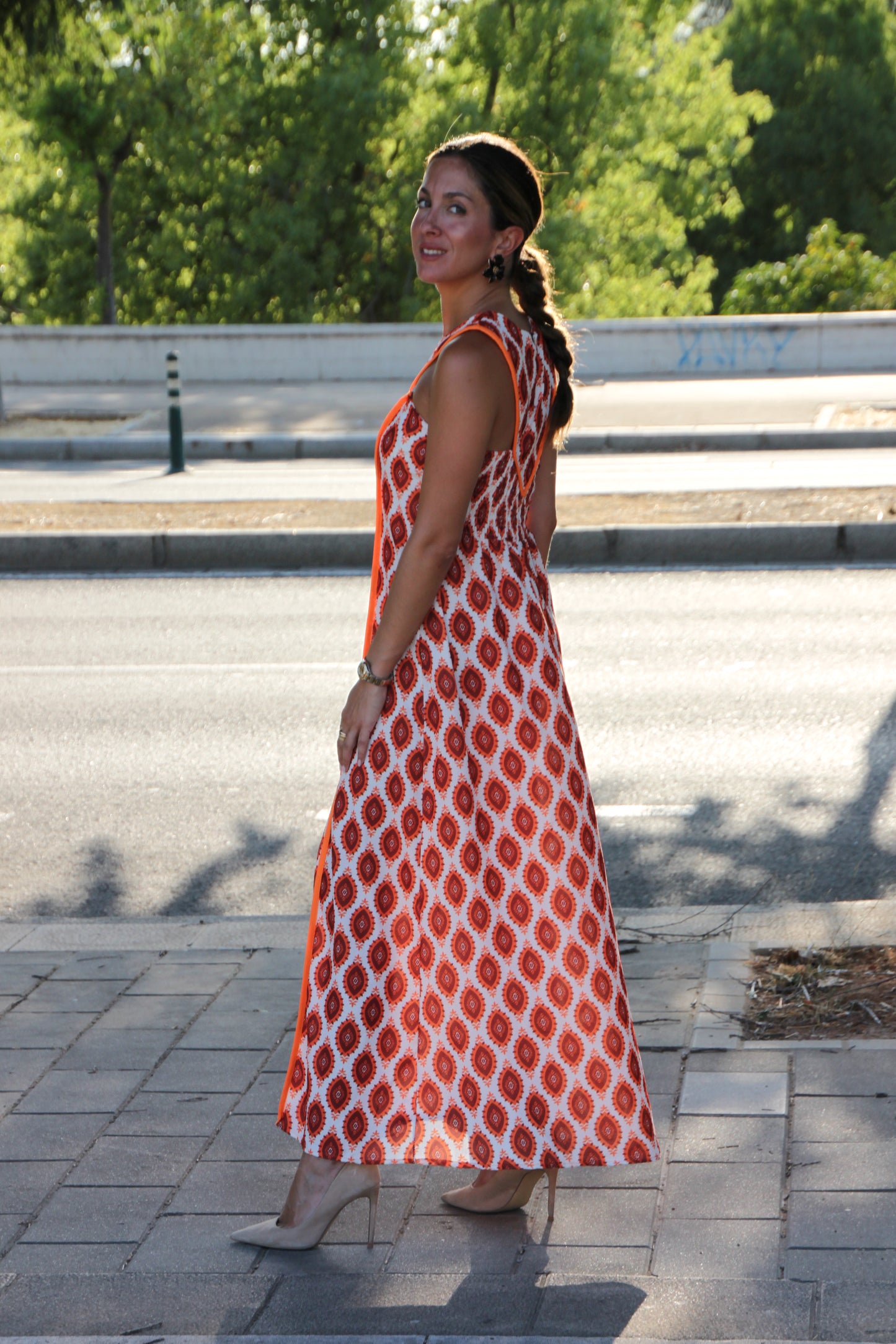 Vestido naranjo