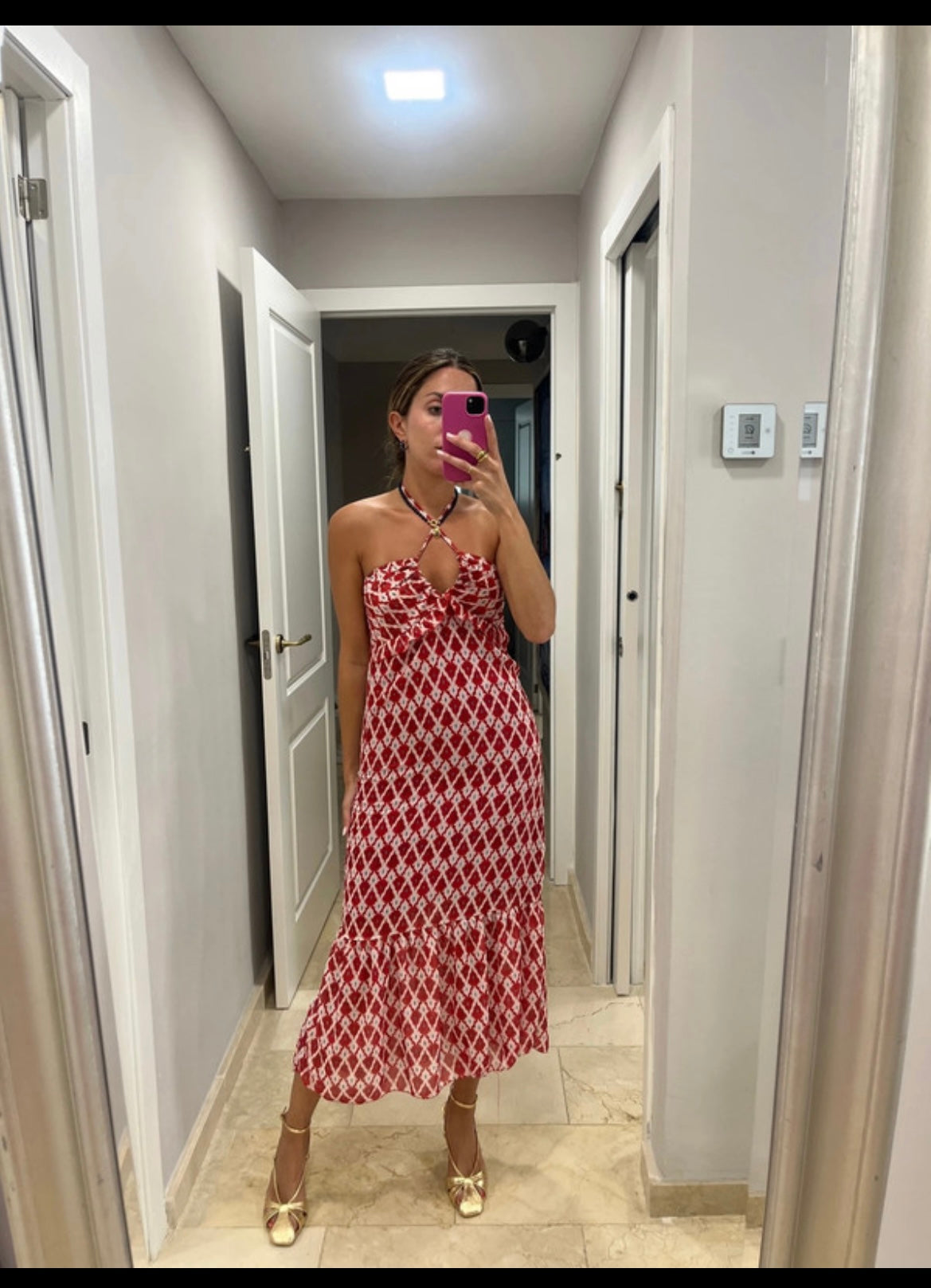 Vestido rojo multiposición