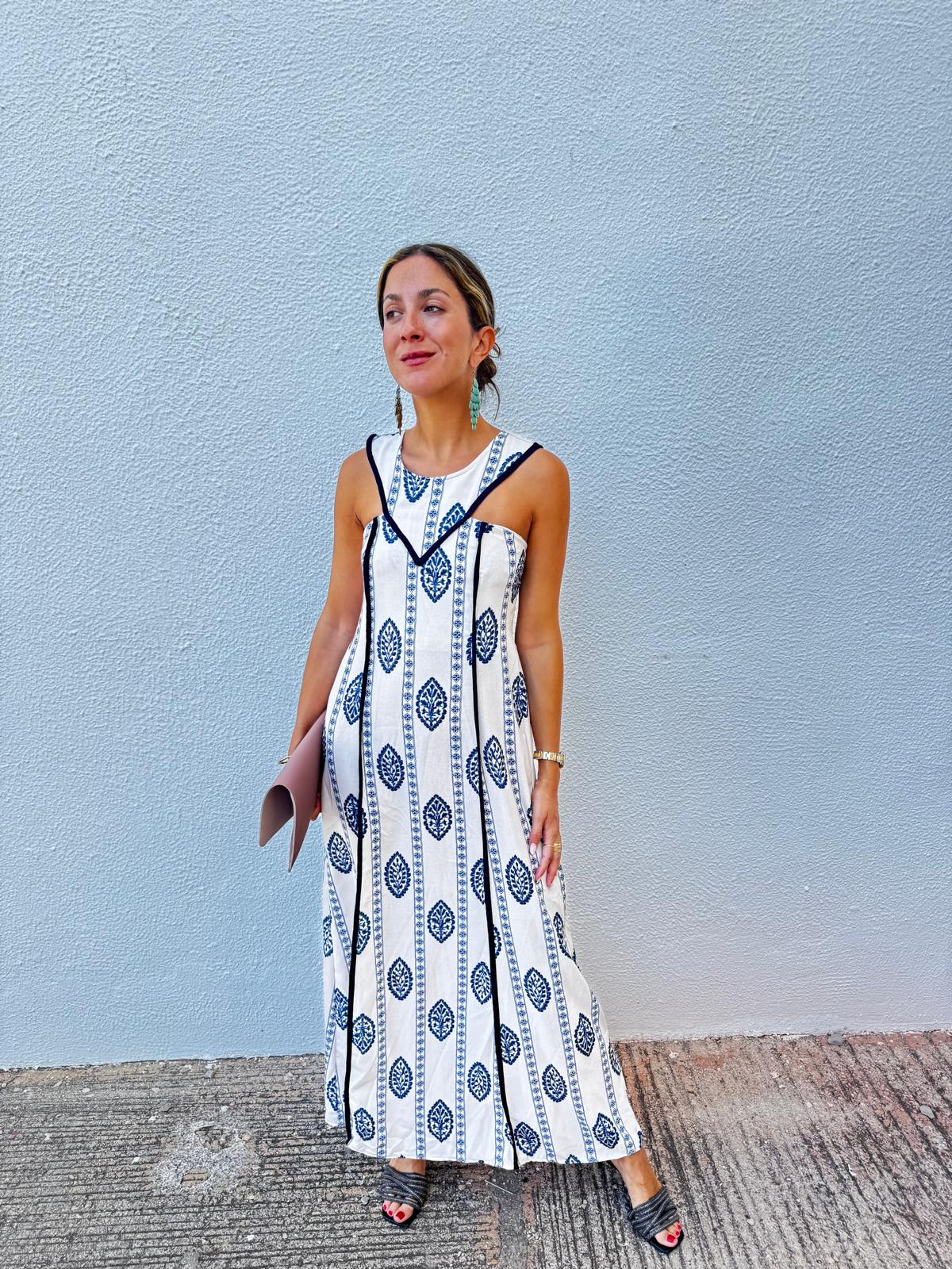Vestido hojas