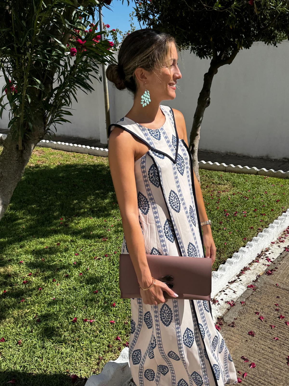 Vestido hojas