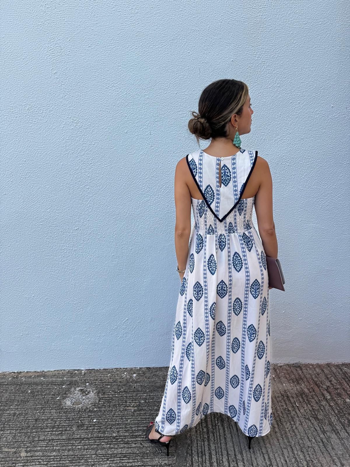 Vestido hojas
