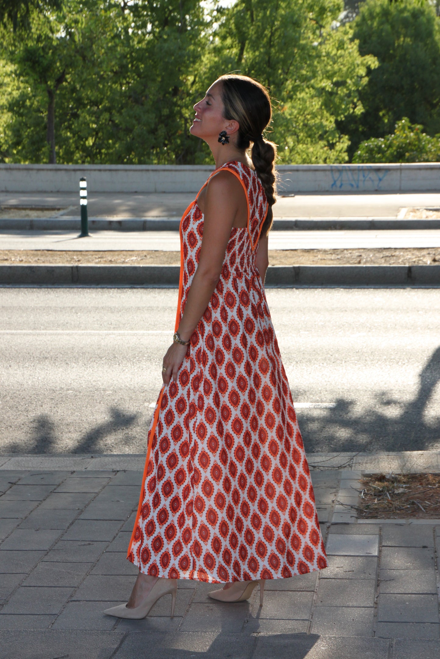 Vestido naranjo
