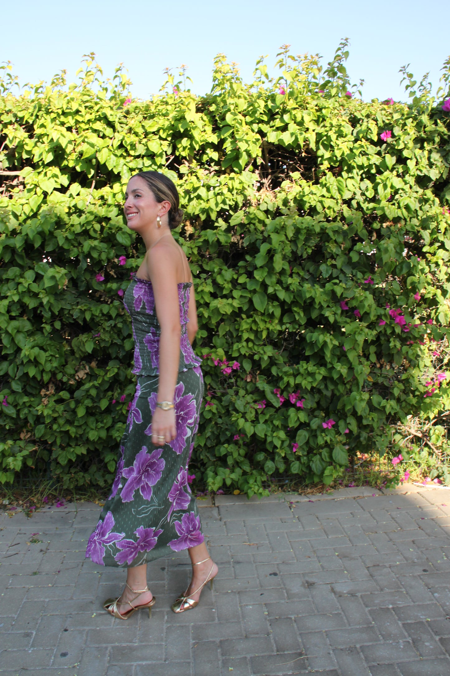 Vestido honor brillo